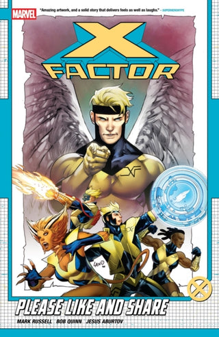 Cover image for 9781302960216 - X-Factor by Mark Russell Vol. 1: Please Like And Share