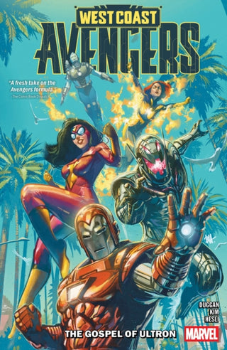 Cover image for 9781302960339 - West Coast Avengers Vol. 1: The Gospel of Ultron