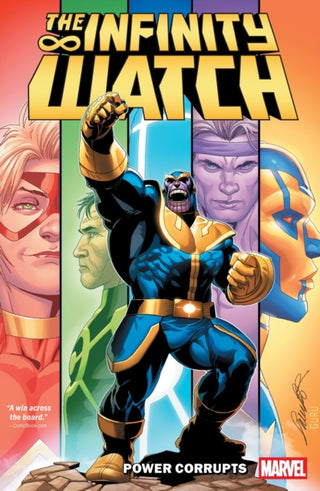 Supplemental image for 9781302960384 - Infinity Watch: Power Corrupts