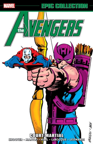 Cover image for 9781302960506 - Avengers Epic Collection: Court Martial
