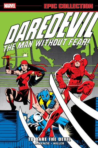 Cover image for 9781302960537 - Daredevil Epic Collection: To Dare The Devil