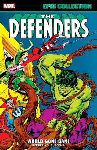 Cover image for 9781302960544 - Defenders Epic Collection: World Gone Sane