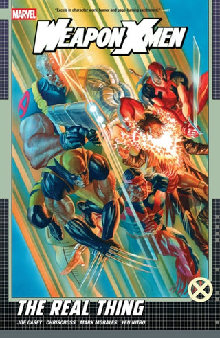 Cover image for 9781302961046 - Weapon X-Men: The Real Thing