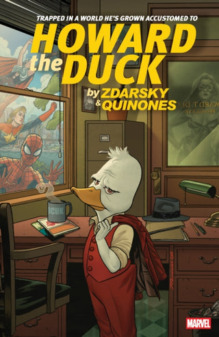 Cover image for 9781302961251 - Howard The Duck by Zdarsky & Quinones