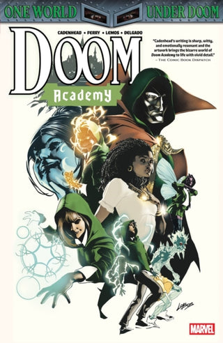 Cover image for 9781302961688 - Doom Academy
