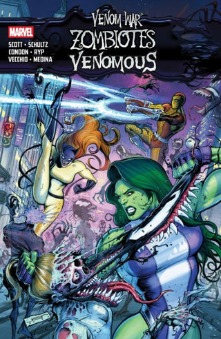 Cover image for 9781302961718 - Venom War: Zombiotes/Venomous
