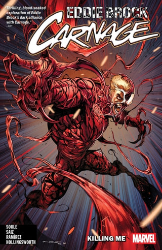 Cover image for 9781302962760 - Eddie Brock: Carnage Vol. 1 - Killing Me