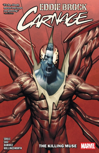 Cover image for 9781302962777 - Eddie Brock: Carnage Vol. 2 - The Killing Muse