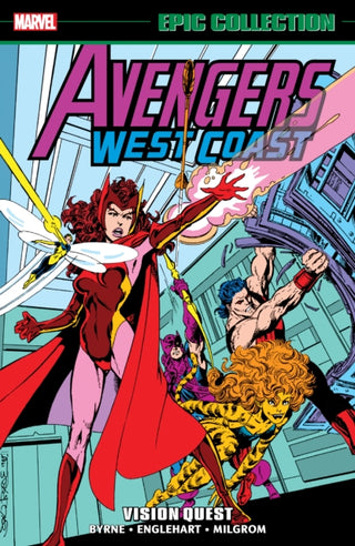 Cover image for 9781302963910 - Avengers West Coast Epic Collection: Vision Quest (New Printing)