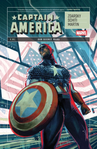 Cover image for 9781302964030 - Captain America Vol. 1: Our Secret Wars