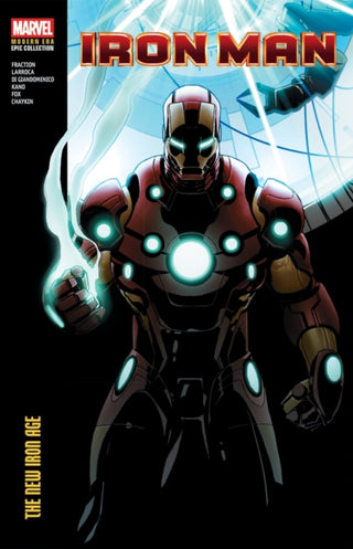 Cover image for 9781302964092 - Iron Man Modern Era Epic Collection: The New Iron Age