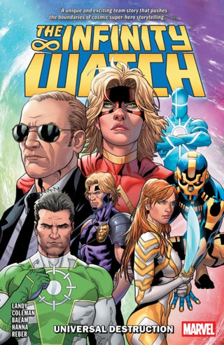 Cover image for 9781302964603 - Infinity Watch: Universal Destruction