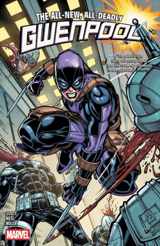 Cover image for 9781302964610 - Gwenpool: All-New, All-Deadly