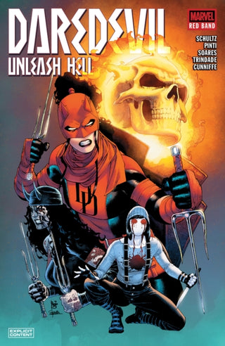 Cover image for 9781302964665 - Daredevil: Unleash Hell - Red Band