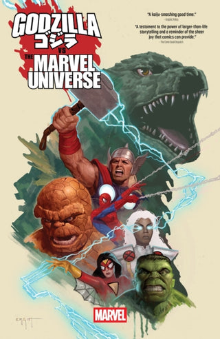 Cover image for 9781302964887 - Godzilla Vs. The Marvel Universe