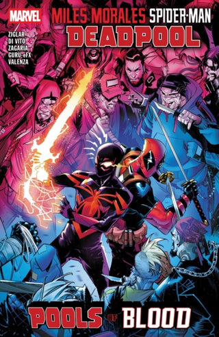 Supplemental image for 9781302964924 - Miles Morales: Spider-Man/Deadpool - Pools of Blood