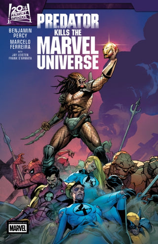 Cover image for 9781302965068 - Predator Kills The Marvel Universe