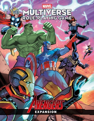 Cover image for 9781302965136 - Marvel Multiverse Role-Playing Game: Avengers Expansion