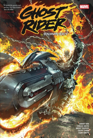 Cover image for 9781302966676 - Ghost Rider By Benjamin Percy Omnibus Kael Ngu Cover