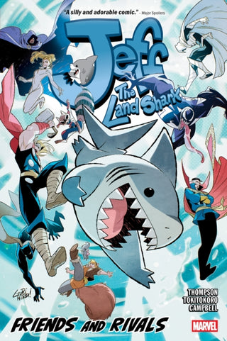 Cover image for 9781302966942 - Jeff the Land Shark: Friends and Rivals