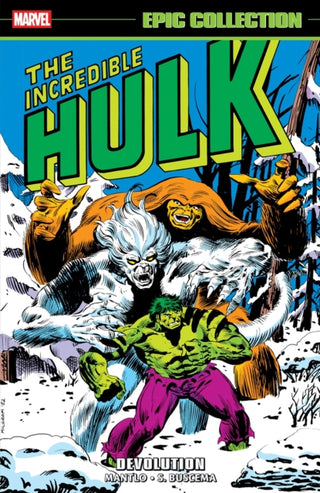 Cover image for 9781302967413 - Incredible Hulk Epic Collection: Devolution