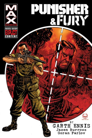 Cover image for 9781302967826 - Punisher & Fury Max By Garth Ennis Omnibus