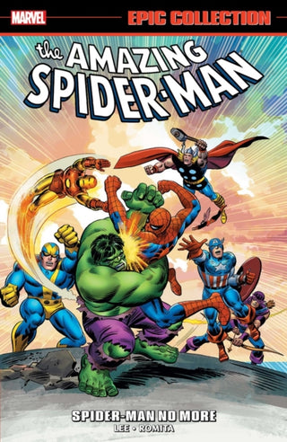 Cover image for 9781302967857 - Amazing Spider-Man Epic Collection: Spider-Man No More [New Printing 2]