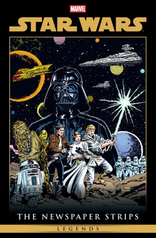 Cover image for 9781302968014 - Star Wars Legends: The Newspaper Strips Omnibus Al Williamson Early Adventures Cover