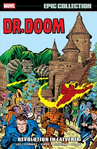 Cover image for 9781302968458 - Doctor Doom Epic Collection: Revolution In Latveria