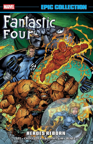 Cover image for 9781302969639 - Fantastic Four Epic Collection: Heroes Reborn