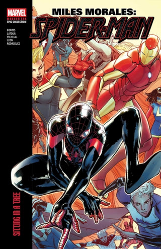 Cover image for 9781302970024 - Miles Morales: Spider-Man Modern Era Epic Collection: Sitting In A Tree