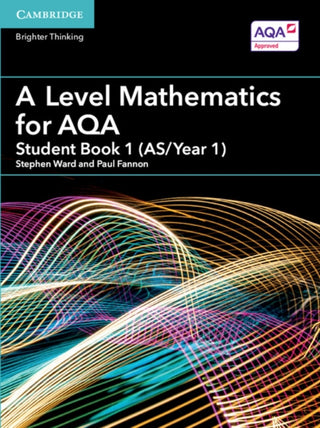 Cover image for 9781316644225 - A Level Mathematics for Aqa Student Book, As/Year 1