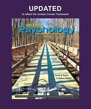 Cover image for 9781319362546 - Updated Myers' Psychology for AP