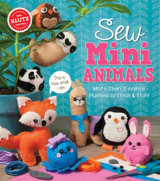 Cover image for 9781338106442 - Sew Mini Animals