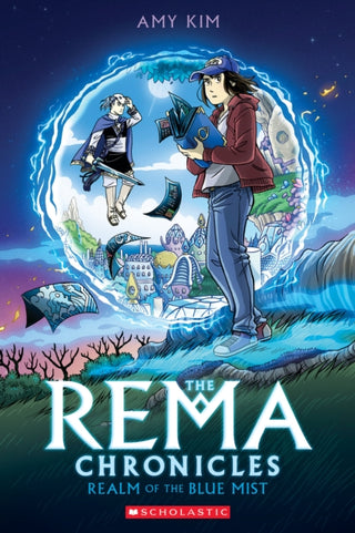 Supplemental image for 9781338115130 - Realm of the Blue Mist: A Graphic Novel (The Rema Chronicles #1)