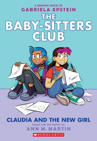 Cover image for 9781338304572 - Claudia and the New Girl: A Graphic Novel (The Baby-Sitters Club #9)