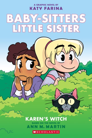 Cover image for 9781338315196 - Karen's Witch: A Graphic Novel (Baby-sitters Little Sister #1) (Baby-sitters Little Sister Graphix)