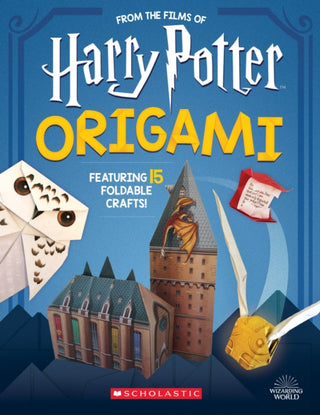 Cover image for 9781338322965 - Origami: 15 Paper-Folding Projects Straight from the Wizarding World! (Harry Potter)