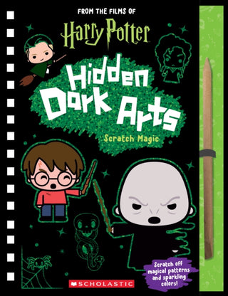 Cover image for 9781338572513 - Harry Potter: Hidden Dark Arts: Scratch Magic