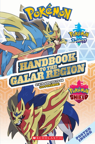 Cover image for 9781338592528 - Handbook to the Galar Region