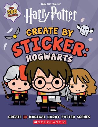 Cover image for 9781338597554 - Create by Sticker: Hogwarts
