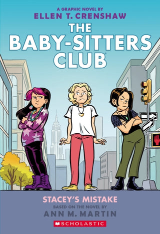 Cover image for 9781338616132 - Stacey's Mistake: A Graphic Novel (The Baby-Sitters Club #14)