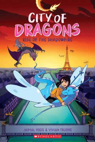 Supplemental image for 9781338660456 - Rise of the Shadowfire: A Graphic Novel (City of Dragons #2)