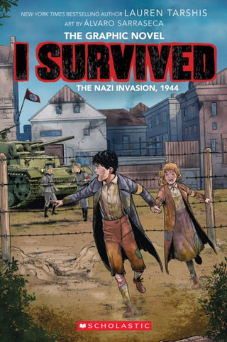 Cover image for 9781338666373 - I Survived the Nazi Invasion, 1944 (I Survived Graphic Novel #3)