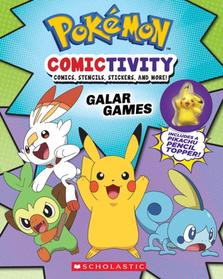 Cover image for 9781338670882 - Pokemon: Comictivity Book #1