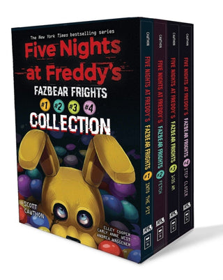 Cover image for 9781338715804 - Fazbear Frights Four Book Boxed Set