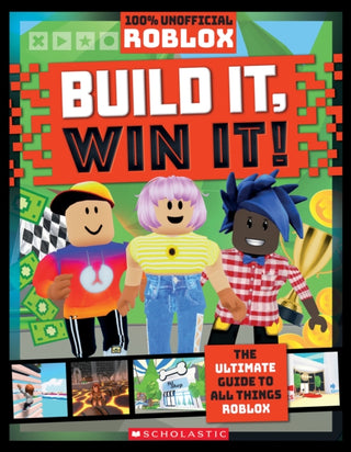 Cover image for 9781338726787 - Roblox: Build It, Win it! (100% Unofficial)