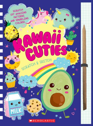 Cover image for 9781338733938 - Kawaii Cuties: Scratch Magic