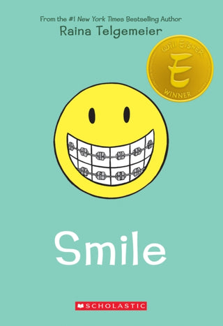 Cover image for 9781338740264 - Smile: A Graphic Novel