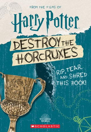 Cover image for 9781338767636 - Destroy the Horcruxes (Official Harry Potter Activity Book)